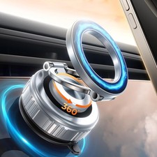2025 Upgraded 360  Rotat Vacuum Magnetic Pe Holder for Car