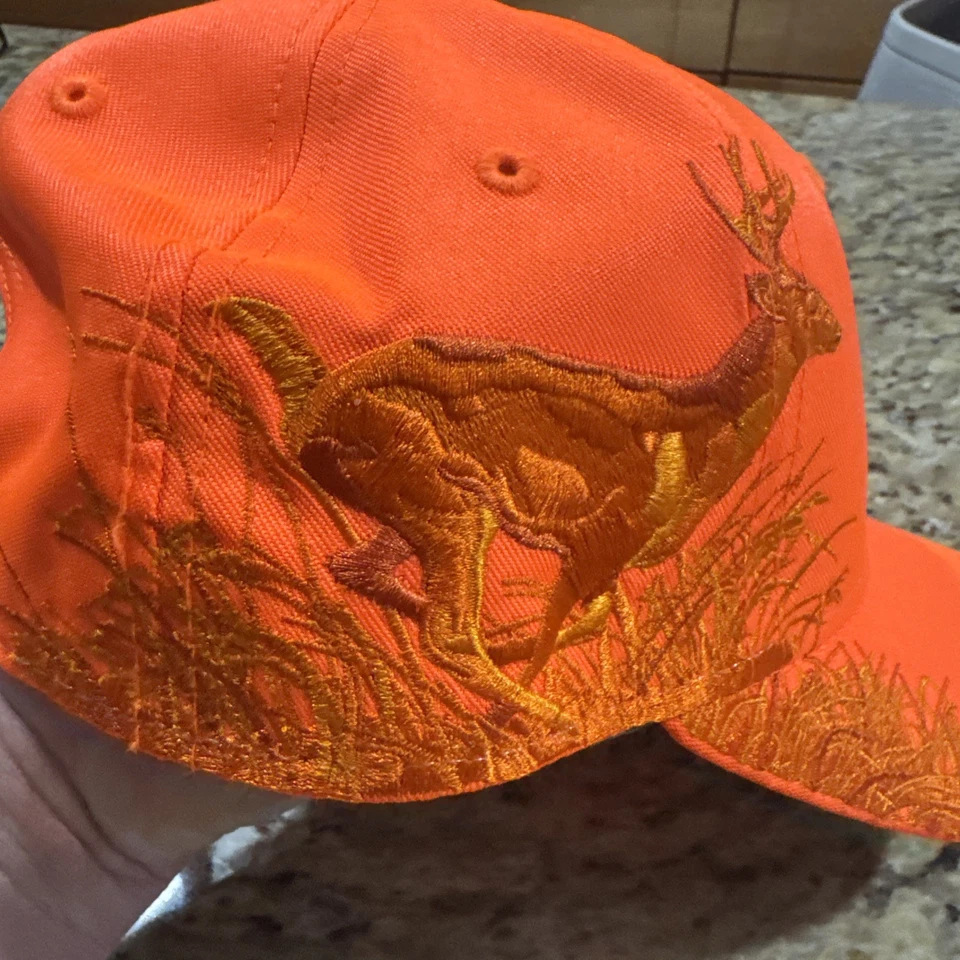 Hunter Blaze Orange Hat Dri-Duck Traders High Visibility W/corn Logo New Cpix - Image 4 of 4