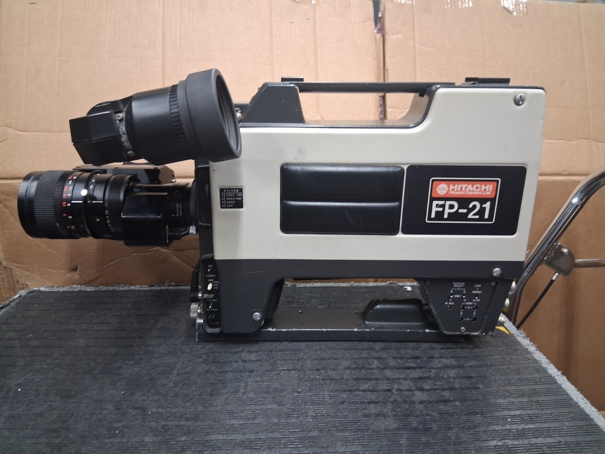 Hitachi FP-21 Saticon 3 Tubes Video Camera | eBay