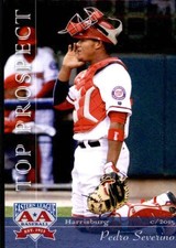 2015 Eastern League Top Prospects Grandstand #26 Pedro Severino Dominican Republ