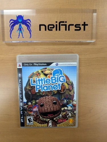 LITTLE BIG PLANET (Sony PlayStation 3 / PS3, 2008) *BLACK LABEL / COMPLETE / CIB