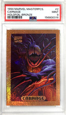 1994 Marvel Masterpieces Carnage Bronze Holof...