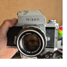 nippon kogaku Nikon F 35mm SLR Film Camera w/ Nikkor-S Auto 50mm f/1.4 Lens