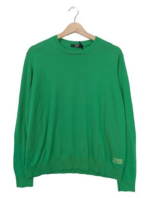 ROBERTO CAVALLI Feinstrickpullover Damen Pullover Gr. DE 40 grün Casual-Look