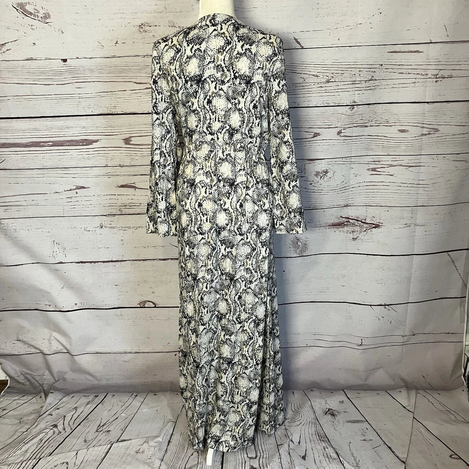 Letarte Natación Cubre Largo Mujer Talla M Montana Serpiente Estampado Playa Sedosa Foto 3 de 4