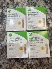 400 ONE TOUCH UltraSoft 2 Lancets 30G Exp 2028-2029