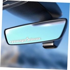 Passenger Princess Sticker Cute Girl Car Decor Queen Letters, Funny Vinyl White
