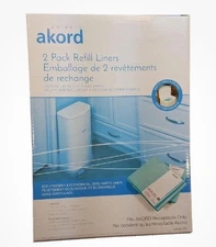 Janibell Akord 330 Adult Diaper Disposal System Refill Liners 2 Count (1 Box)