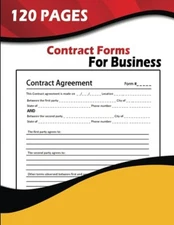 JeremyParry Contract Forms For Business: General Contract Agreement Form Book Fo