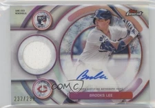 2025 Topps Finest Rookie Auto Relic /299 Brooks Lee #RAJR-BL Auto RC