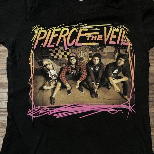 Camicia grafica nera Pierce The Veil taglia S - Foto 2 di 5
