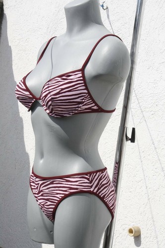 Saison-2023/24 400273 Gourami Marken Bügel Bikini und Slip BORDEAUX in 40 CUP B - Bild 6 von 12