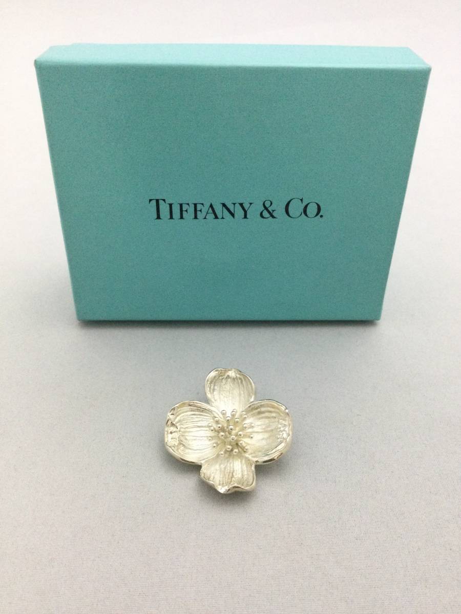Tiffany&Co. ティファニー ドッグウッド フラワー 花 ブローチ Tiffany&Co. ティファニー ドッグウッド フラワー 花 ブローチ
