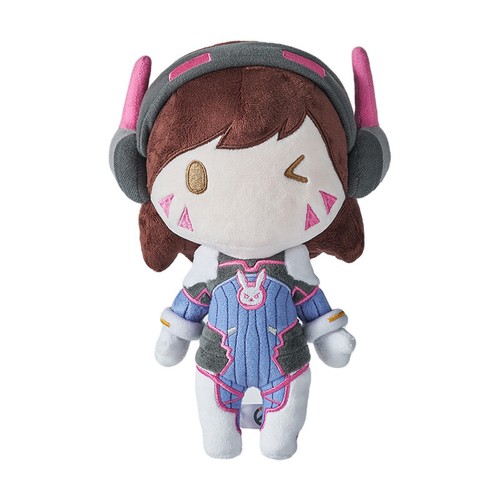Véritable peluche Blizzard Overwatch mignonne D.Va
