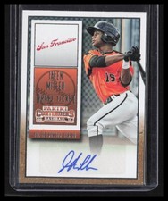 JALEN MILLER 2015 Panini Contenders Draft Ticket Auto San Francisco Giants