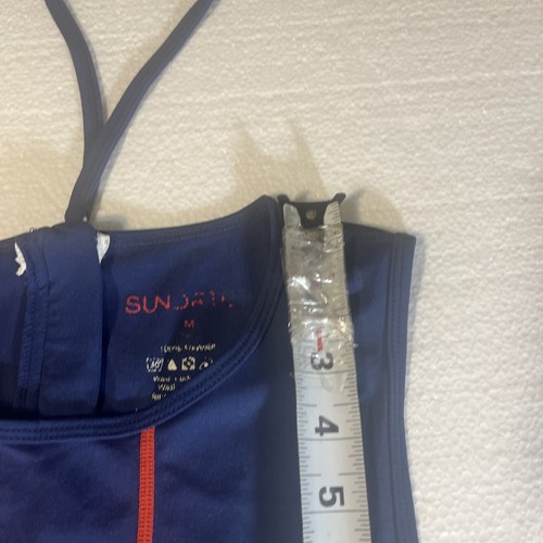 Sundried Cycle Cycling Suit One Piece Jumpsuit Padded Mens Medium Blue Black - Picture 3 of 7