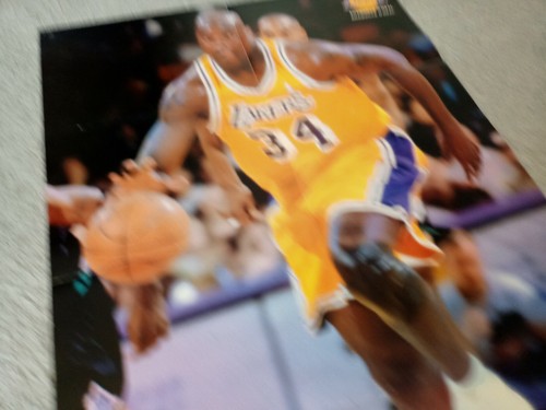 Shaquille O’Neal / Ray Allen L.A. Lakers / Milwaukee Bucks 90' 32,5"x22" - Picture 4 of 8