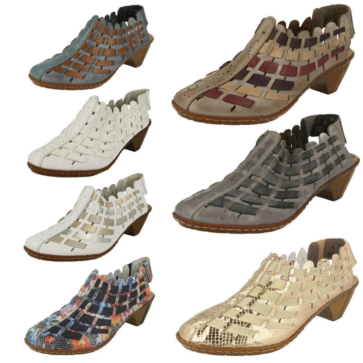 Rieker slingback best sale