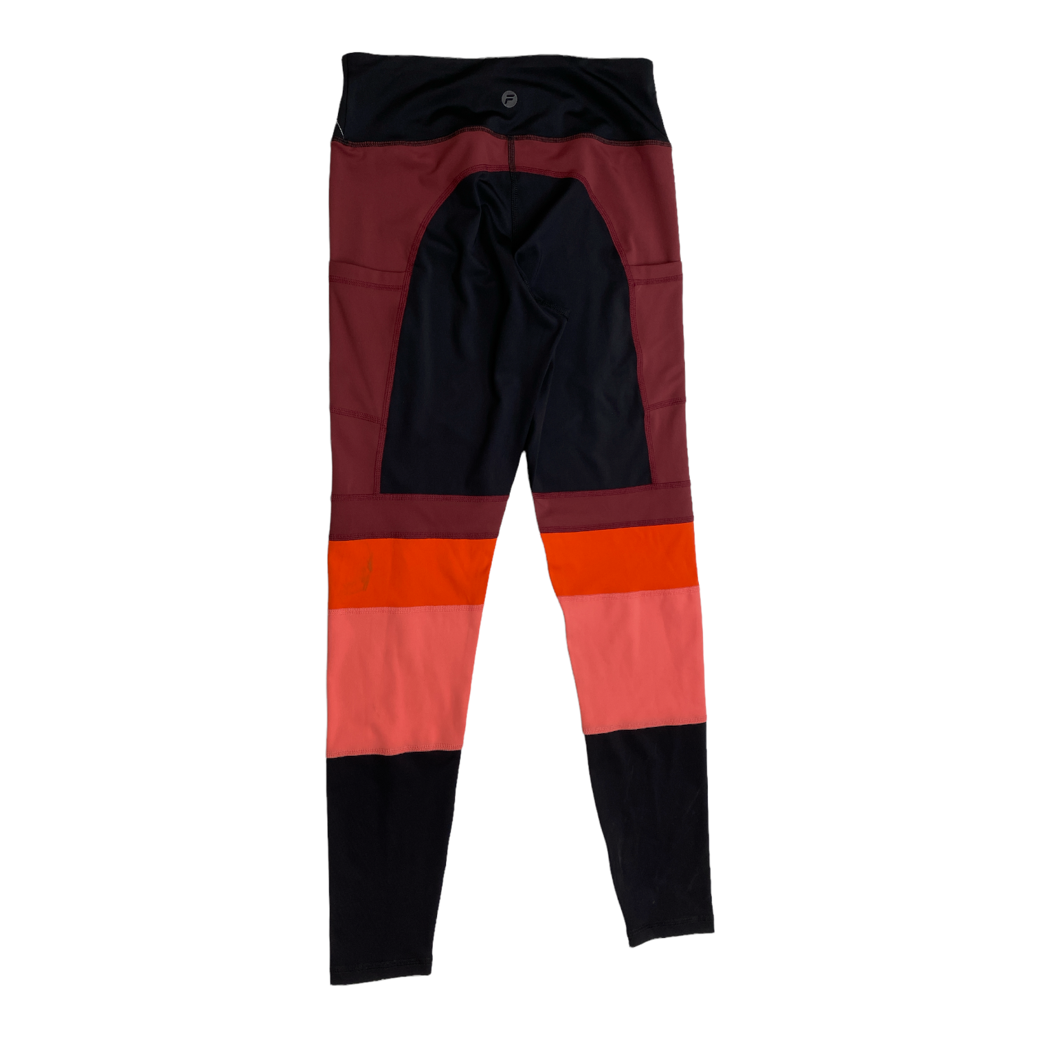 FILA Leggings Donna Colorblock Power Stretti Taglia Media A90