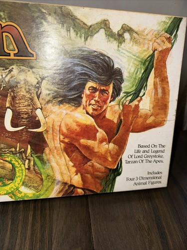 1984 Vintage Tarzan Board Game Milton Bradley MB With 3 D Animals Complete - Picture 19 of 24
