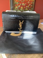 Saint Laurent Ysl Monogramme S Cocco Print Money