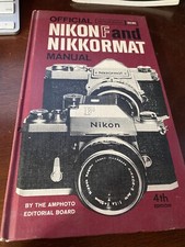 Official Nikon F  Nikkormat Manual 1967  Nikkormat Guide 1968 Very RARE