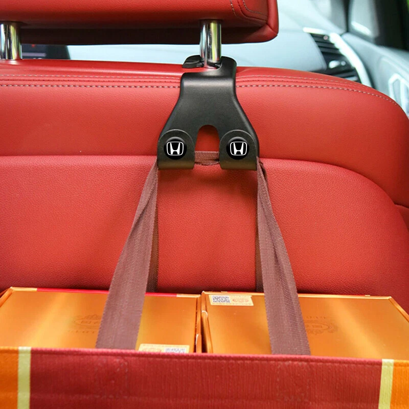2PCS Car Seat Back Hooks Hanger Interior Accessories Bag Holder Hook Fit  Honda