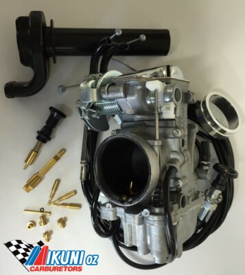 Ｊ 半丸、荒各１０キロ Suzuki DRZ400 Mikuni TM40-6 Flatslide Pumper Carb Kit - Replacing
