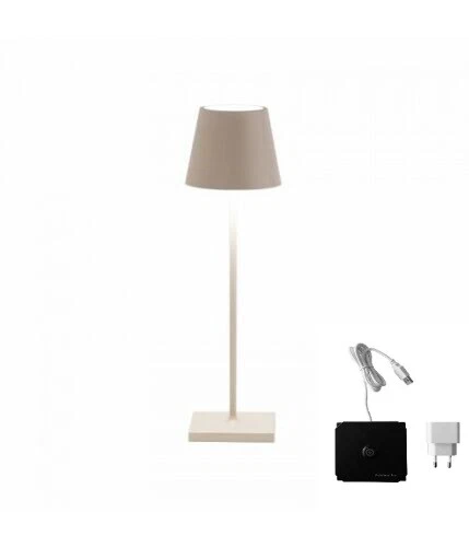 Poldina Pro Lampada da Tavolo Batteria Ricaricabile Touch Originale Zafferano - Foto 9 di 31