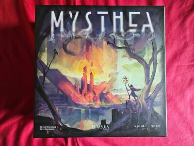 Mysthea, Tabula Games, Brettspiel nur geöffnet, NIE BENUTZT. In ENGLISCH