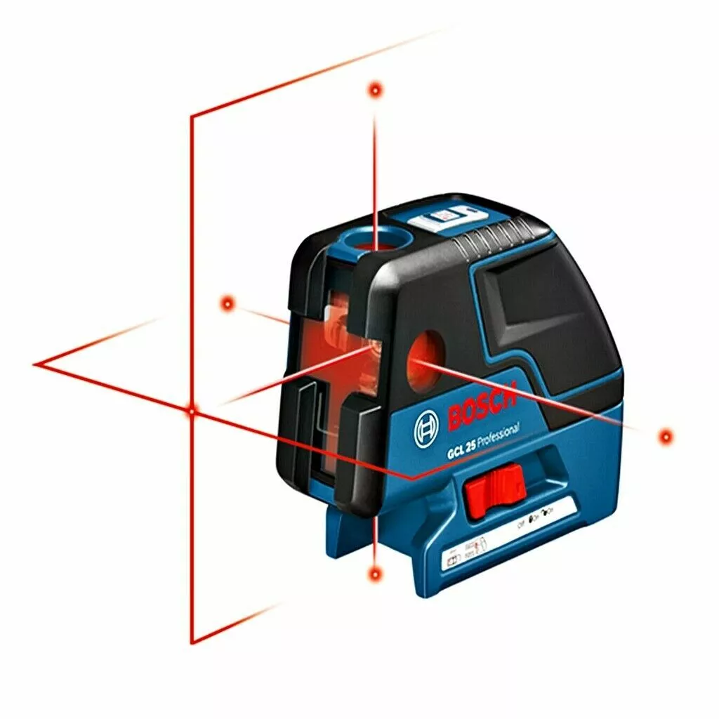 Bosch GCL 25 Self Leveling 5 Point Alignment w Cross Line Laser Tracking