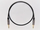 Stereo Mini 3.5mm Jack to Jack Lead Headphone Cable Gold Plated Van Damme Pro