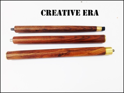 Antique Brass Handle Brown Wooden Walking Stick Cane Vintage Style Handmade Gift - Picture 16 of 69