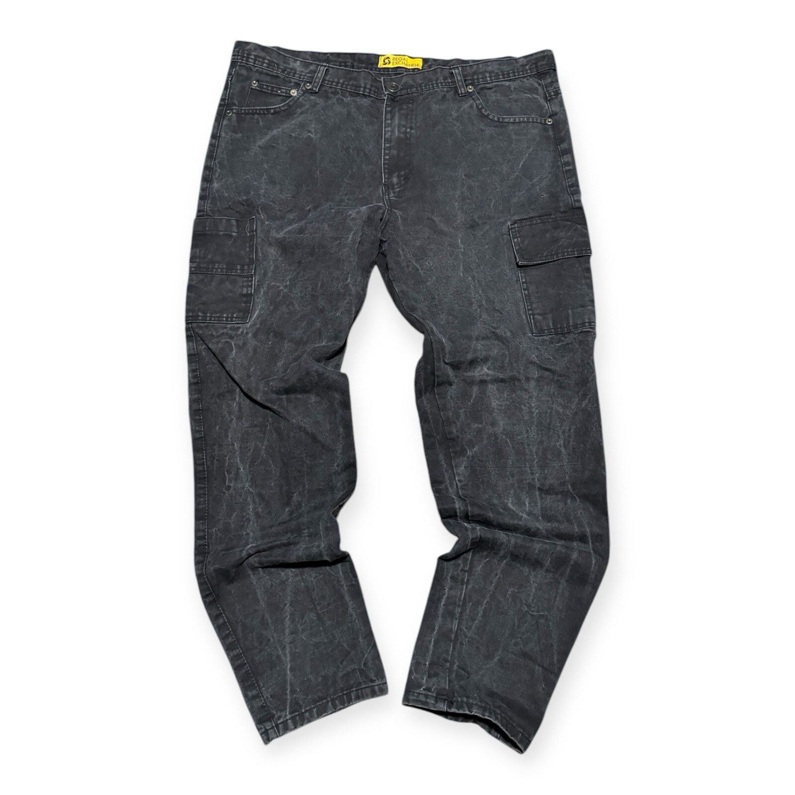Regal Wear Jeans Vintage Mens 38x32 Black Denim Streetwear Y2K Grunge Skate 90s image 2