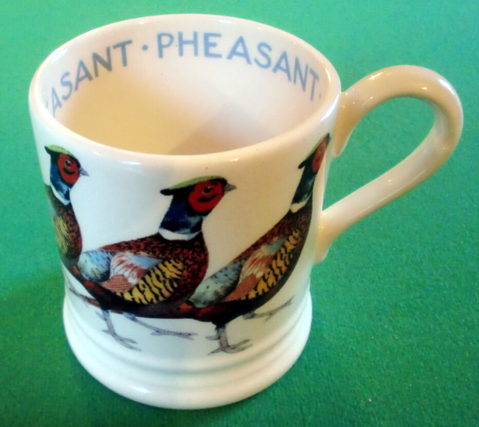 NEW Emma Bridgewater Pheasant 1/2 Half Pint Mug eBay