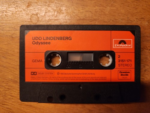 Udo Lindenberg / MC / Odyssee / Der Zustand ist M- bis NM++ / neuwertig! - Bild 7 von 7