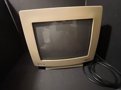 AMSTRAD Model PC-CM Monitor Screen for Vintage PC Computer Working when retired