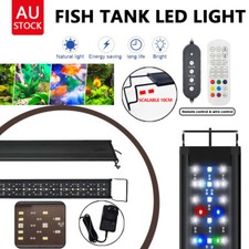 New Aquarium Auto Cycle Stand Light  Full Spectrum Aqua Plant Fish Tank LED Lamp