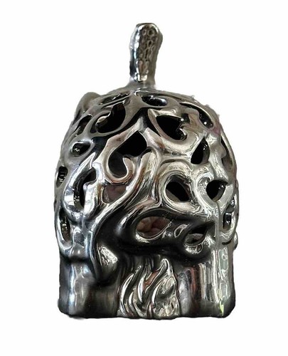 Gorgeous Home Decor Silver Elephant 4in. Figurine With Refill Incense Pocket - Picture 3 of 18