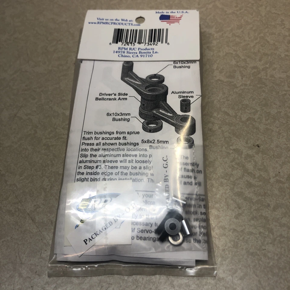 RPM 73492 ECX Torment, Ruckus, Circuit, Boost Servo-Saver Eliminator Bellcrank - Image 3 of 3