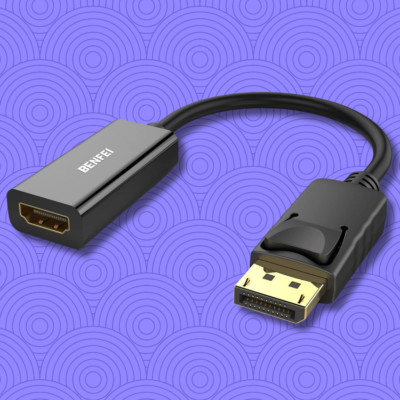 DP Displayport Male to HDMI Female Cable Converter Adapter for PC Laptop Desktop