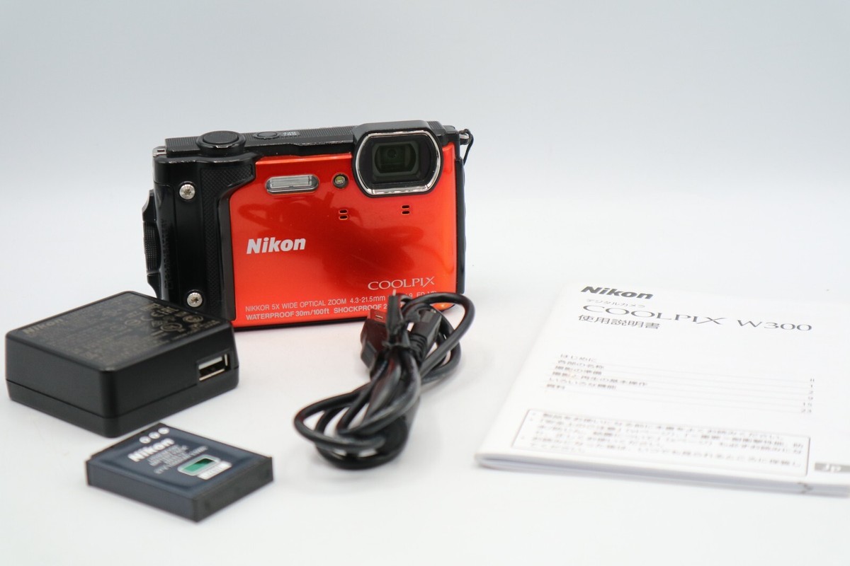 Nikon COOLPIX W300 orange16.0MP Waterproof Digital Camera | eBay Nikon COOLPIX W300 orange16.0MP Waterproof Digital Camera | eBay