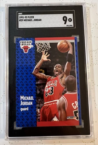 1991 Fleer Jordan SGC 9