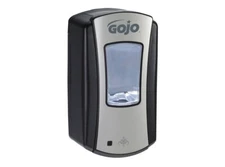 Gojo 1919-04 Ltx-12 1200Ml Foam Soap Dispenser, Touch-Free, Chrome/Black