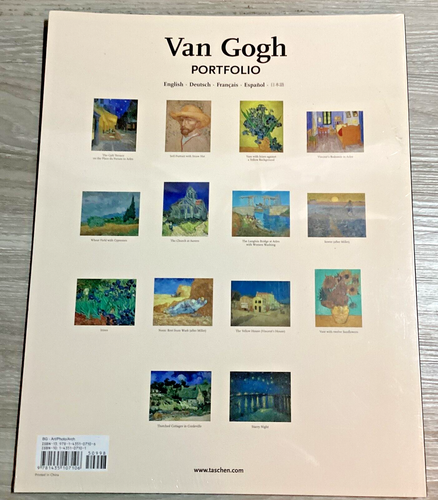 Van Goght Taschen Portfolio 14 Framable Prints Book Brand New Sealed - Picture 2 of 3
