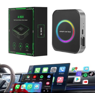 Carlinkit CarPlay Ai Box Plus Android13 QCM 8-Core 8+128GB Wireless Android Auto