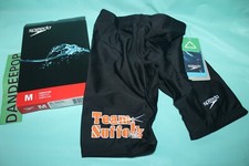 Speedo Jammer Competitive Swim Bottom Youth 24 ML SLD Team Suffolk Black 002