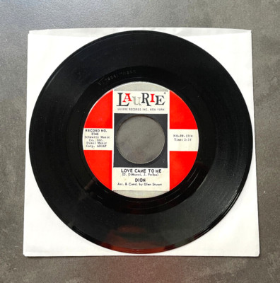 7'' Dion - Love Came To Me - US Laurie