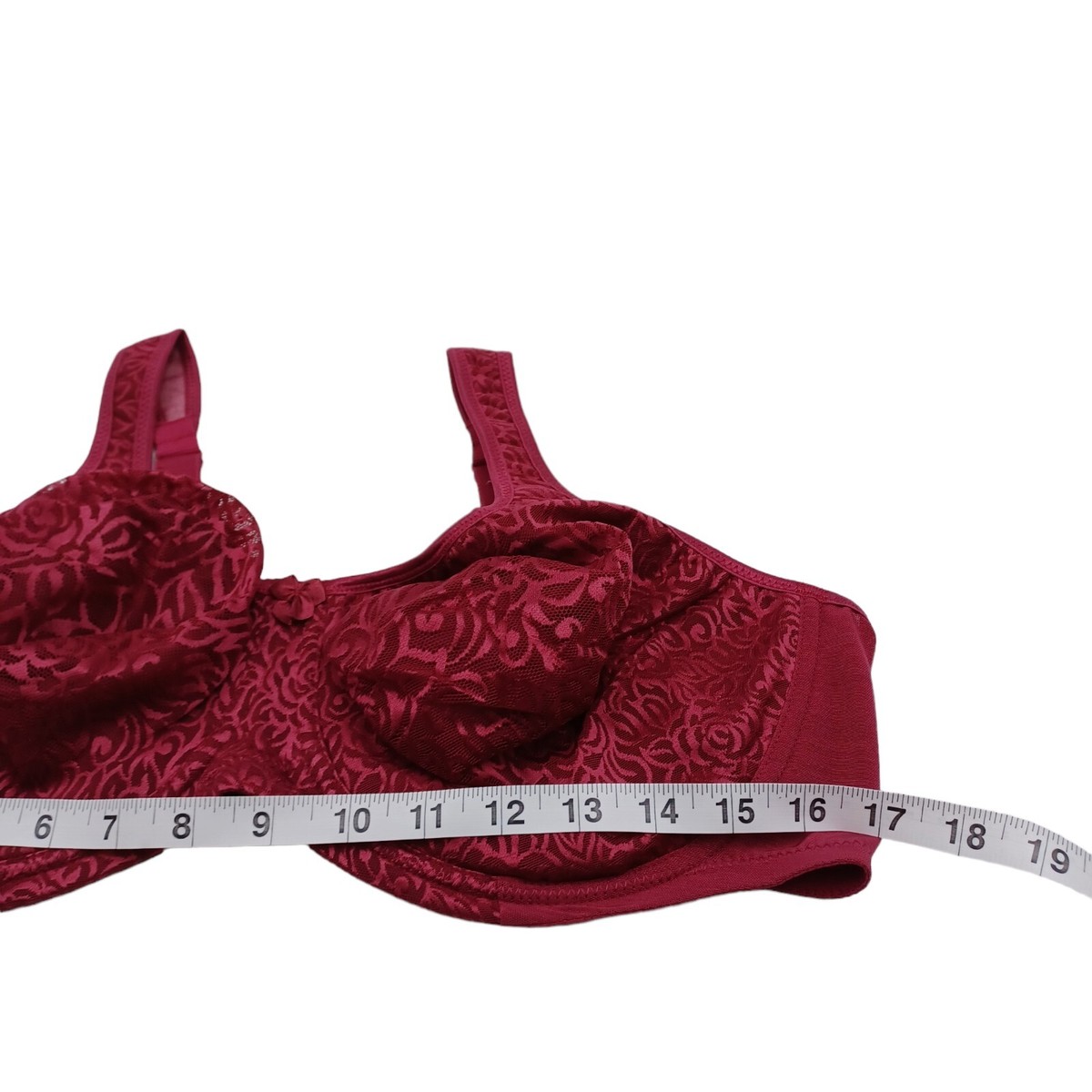 rucky43☆ Breezies Wild Rose Seamless Wirefree Support Bra -Fashion