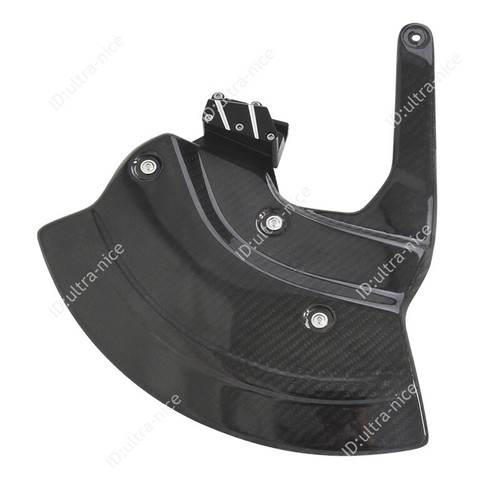 For BMW S1000RR M1000RR 2019-2025 Front Brake Disc Rotor Radiator Carbon Cover - Picture 7 of 10